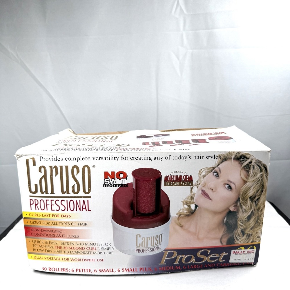 Caruso ProSet 30 Professional Molecular Steam Hairsetter C97954NT / New Open Box